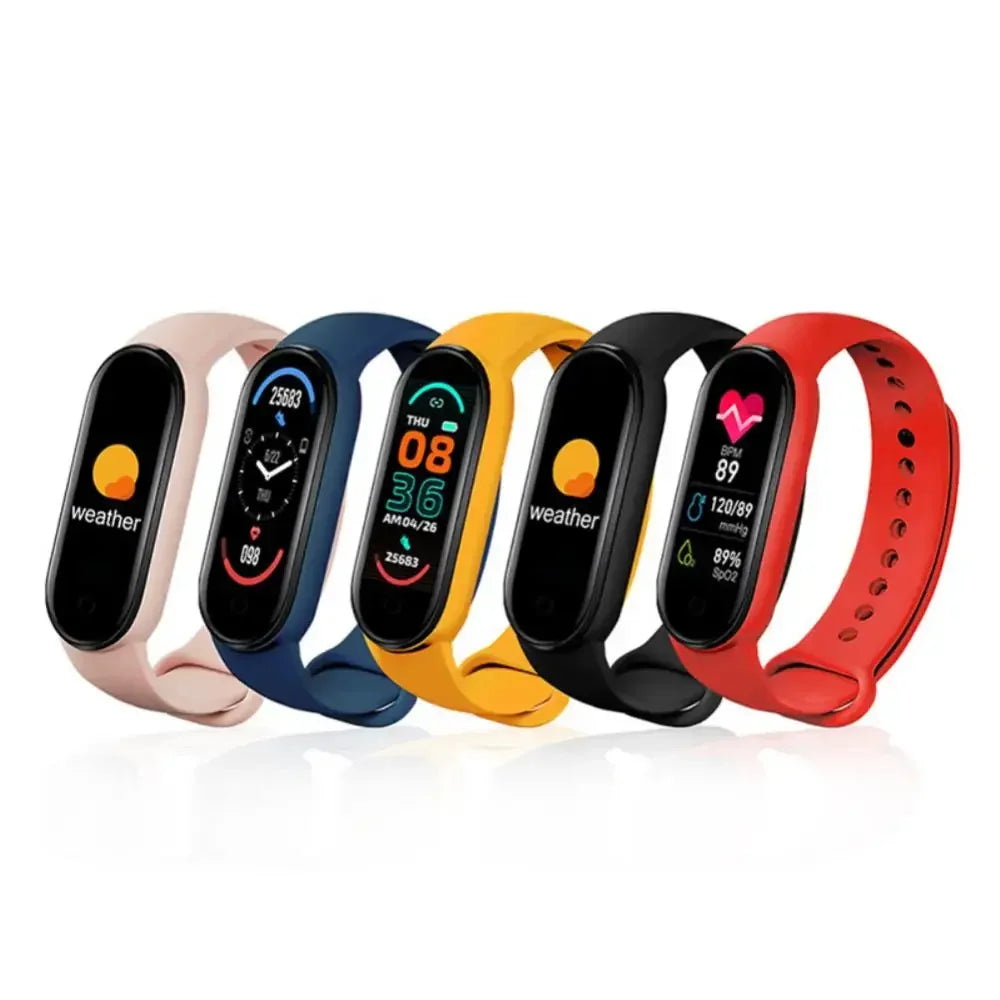 M7 Smart Bracelet Watch Smart Screen Color Sport Band Blood Oxygen Fitness Traker Waterproof Smart Band For Mobile Phone Life